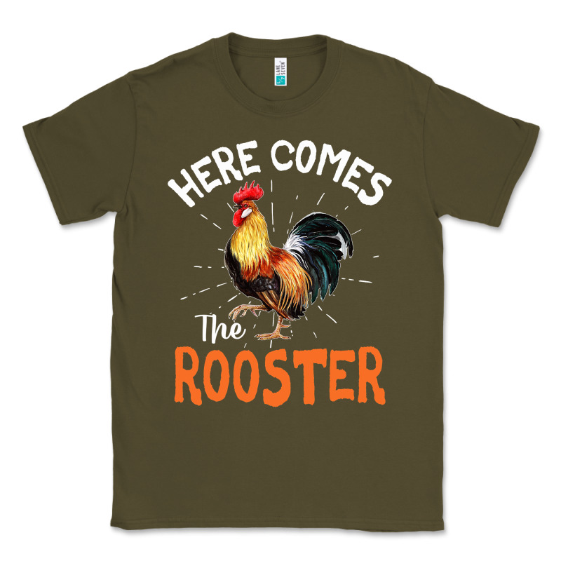 Here Comes The Rooster Shirt Chicken Lady Outfit 243 Classic Tee by ArtMosaic | Teevron