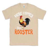 Mushroom Here Comes The Rooster Shirt Chicken Lady Outfit 243 Classic Tee - ArtMosaic