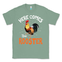 Sage Here Comes The Rooster Shirt Chicken Lady Outfit 243 Classic Tee - ArtMosaic