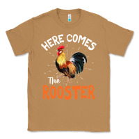 Toasted Coconut Here Comes The Rooster Shirt Chicken Lady Outfit 243 Classic Tee - ArtMosaic