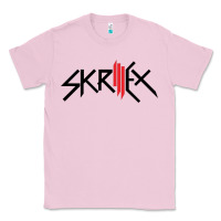Bubblegum Pink white skrillex Classic Tee - ArtMosaic