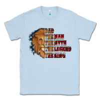 Dusty Blue Dad The Man The Myth The Legend The King Classic Tee - Jasminsmagicworld