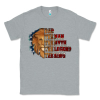 Heather Grey Dad The Man The Myth The Legend The King Classic Tee - Jasminsmagicworld