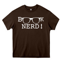 Chocolate Brown b k Nerd! Heavy Core Tee - Bettercallsaul