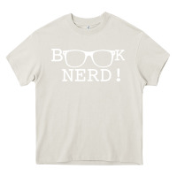 Cream b k Nerd! Heavy Core Tee - Bettercallsaul