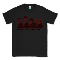 Black sure i'm a marxist Classic Tee - ArtMosaic