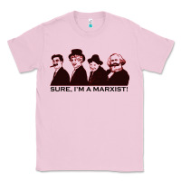 Bubblegum Pink sure i'm a marxist Classic Tee - ArtMosaic