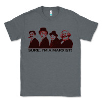 Charcoal Heather sure i'm a marxist Classic Tee - ArtMosaic