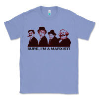 Colony Blue sure i'm a marxist Classic Tee - ArtMosaic
