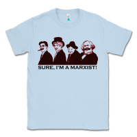 Dusty Blue sure i'm a marxist Classic Tee - ArtMosaic