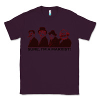 Plum sure i'm a marxist Classic Tee - ArtMosaic