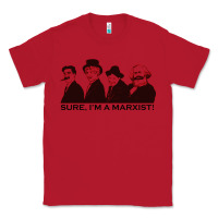 Red sure i'm a marxist Classic Tee - ArtMosaic