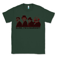 Sports Green sure i'm a marxist Classic Tee - ArtMosaic