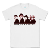 White sure i'm a marxist Classic Tee - ArtMosaic
