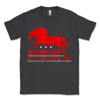 Smoke Red Pony Cafe, Funny cute horse lover Classic Tee - ArtMosaic