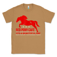 Toasted Coconut Red Pony Cafe, Funny cute horse lover Classic Tee - ArtMosaic
