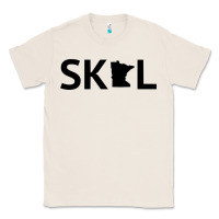 Natural skol minnesota hoodie  let's go mn hooded sweatshirt Classic Tee - ArtMosaic