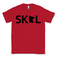 Red skol minnesota hoodie  let's go mn hooded sweatshirt Classic Tee - ArtMosaic