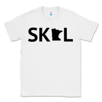 White skol minnesota hoodie  let's go mn hooded sweatshirt Classic Tee - ArtMosaic