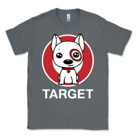 Charcoal Heather target team member Classic Tee - ArtMosaic