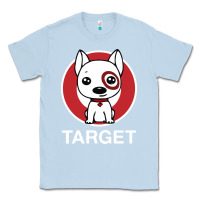 Dusty Blue target team member Classic Tee - ArtMosaic