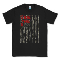 Black Seether Bone Flag Classic Tee - ArtMosaic