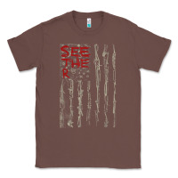 Chestnut Seether Bone Flag Classic Tee - ArtMosaic