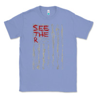 Colony Blue Seether Bone Flag Classic Tee - ArtMosaic