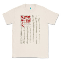 Natural Seether Bone Flag Classic Tee - ArtMosaic