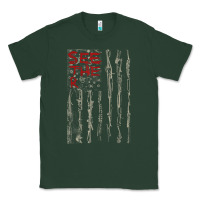 Sports Green Seether Bone Flag Classic Tee - ArtMosaic