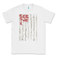 White Seether Bone Flag Classic Tee - ArtMosaic