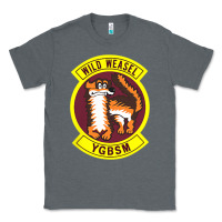 Charcoal Heather Air Force Wild Weasel YGBSM Classic Tee - ArtMosaic