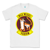 White Air Force Wild Weasel YGBSM Classic Tee - ArtMosaic