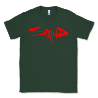 Sports Green staind Classic Tee - ArtMosaic