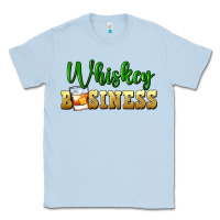 Dusty Blue whiskey business Classic Tee - FaDigitalArtStudio