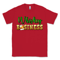 Red whiskey business Classic Tee - FaDigitalArtStudio