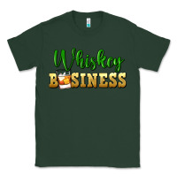 Sports Green whiskey business Classic Tee - FaDigitalArtStudio