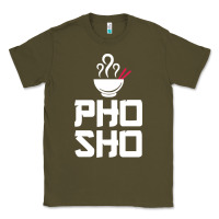 Army Green pho sho foodie asian food humor chopsticks funny Classic Tee - ArtMosaic