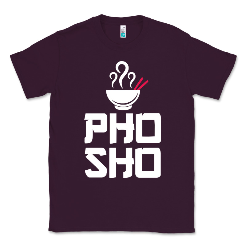 Pho Sho Foodie Asian Food Humor Chopsticks Funny Classic Tee by ArtMosaic | Teevron