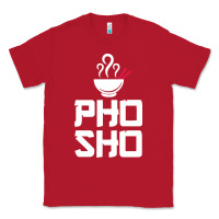 Red pho sho foodie asian food humor chopsticks funny Classic Tee - ArtMosaic