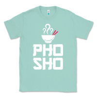 Seafoam pho sho foodie asian food humor chopsticks funny Classic Tee - ArtMosaic