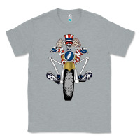 Heather Grey grateful motor ber Classic Tee - ArtMosaic