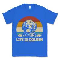 True Royal Golden Retriever Dog Life is golden retro vintage Classic Tee - ArtMosaic