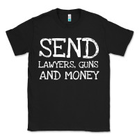 Black Warren Zevon Send Lawyers Guns and Money Music Shirt Classic Tee - ArtMosaic