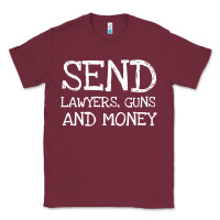 Burgundy Warren Zevon Send Lawyers Guns and Money Music Shirt Classic Tee - ArtMosaic
