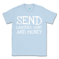Dusty Blue Warren Zevon Send Lawyers Guns and Money Music Shirt Classic Tee - ArtMosaic