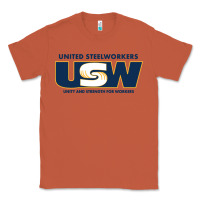 Copper United Steelworkers - Unity and Strength for Worke Classic Tee - ArtMosaic