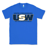 True Royal United Steelworkers - Unity and Strength for Worke Classic Tee - ArtMosaic