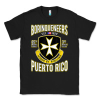 Black Borinqueneers Puerto Rico Flag Honor Et Fidelitas Classic Tee - ArtMosaic