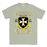 Matcha Borinqueneers Puerto Rico Flag Honor Et Fidelitas Classic Tee - ArtMosaic
